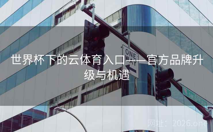世界杯下的云体育入口——官方品牌升级与机遇