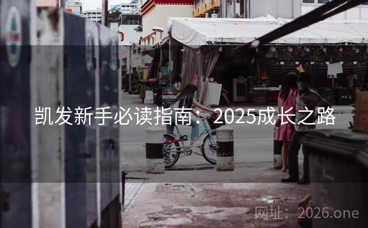 凯发新手必读指南：2025成长之路