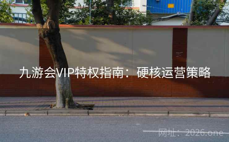 九游会VIP特权指南：硬核运营策略