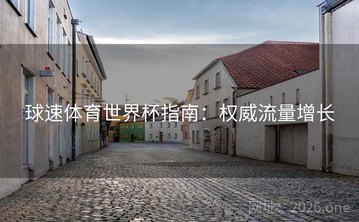 球速体育世界杯指南：权威流量增长